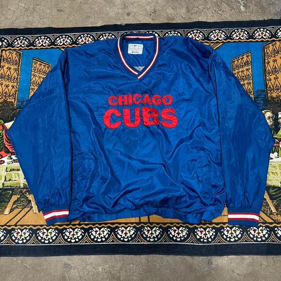 Nike Other - Chicago Cubs 90s windbreaker jacket size XL pullover embroidered nike MLB y2k